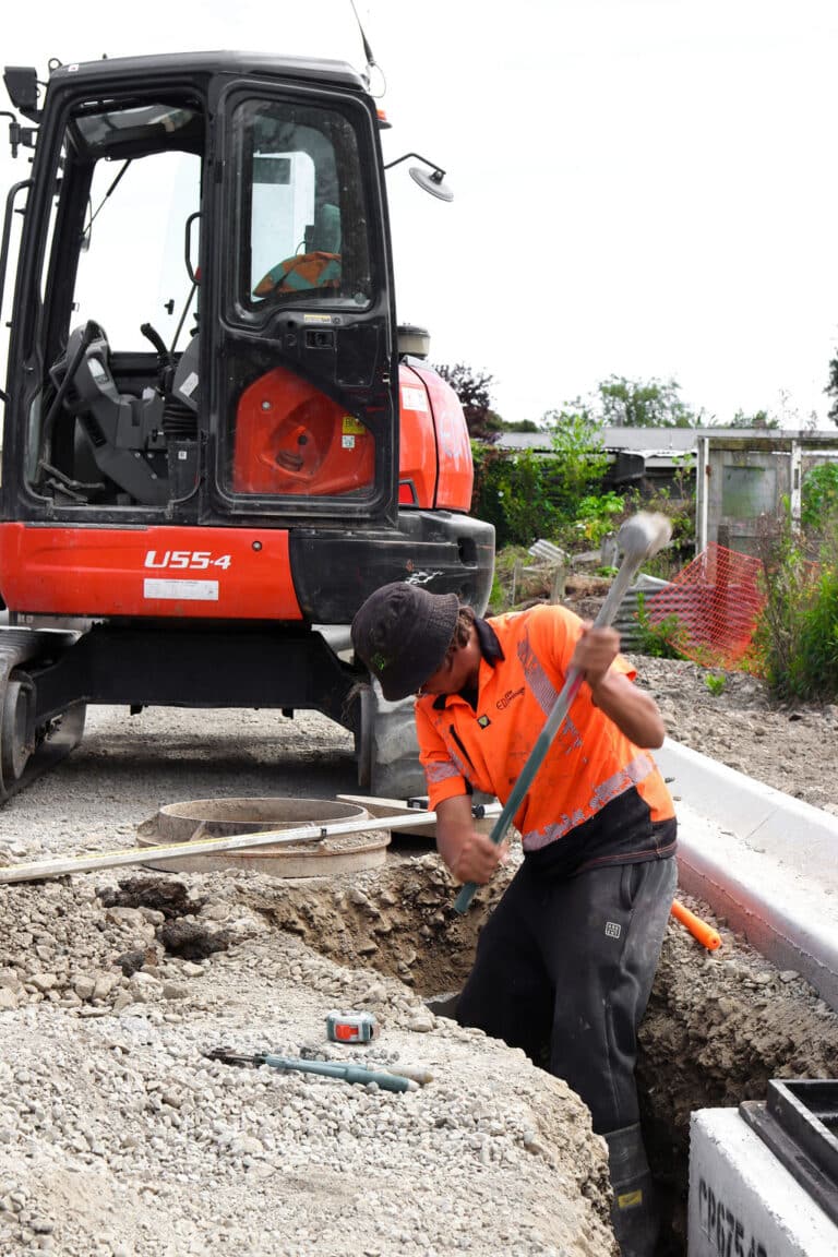 digging drive up